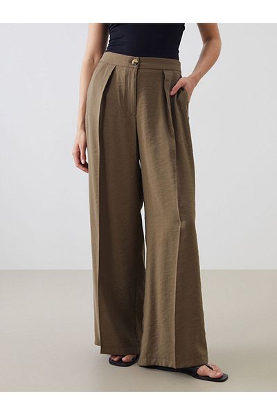 LC Waikiki New Season Elastic Waist Modal Blend Women's Trousers - S5Q594Z8