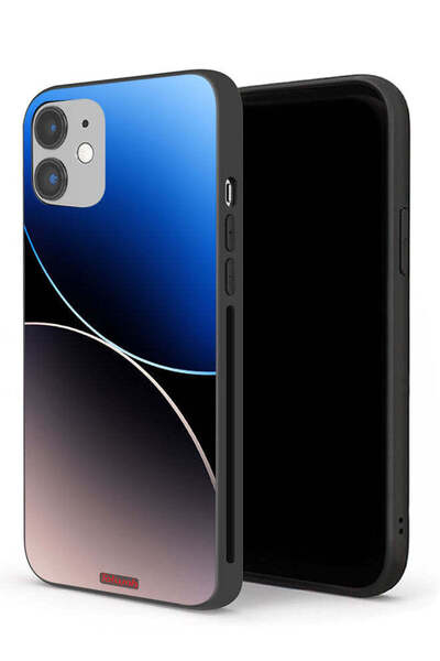 Tolwak جراب حماية لجهاز Apple iPhone 12 بنمط خطوط منحنية