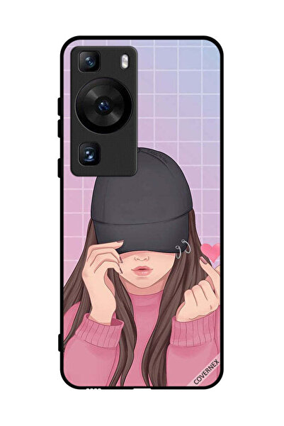 Covernex غطاء حماية لهاتف هواوي بي 60 - قبعة سناب لوف جيرل
