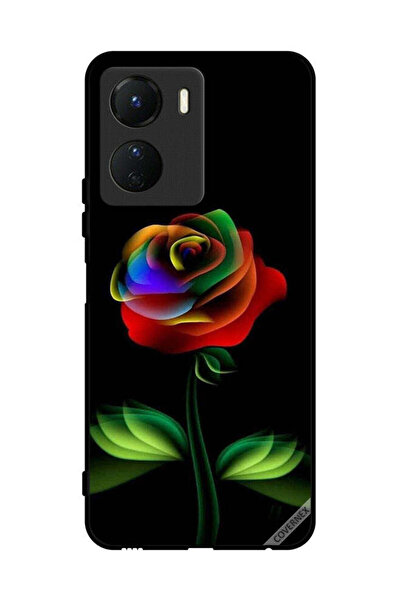 Covernex غطاء حماية لهاتف فيفو Y16 بلون قوس قزح وردي