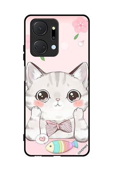 Covernex غطاء حماية لهاتف Honor X7a Cat Fish
