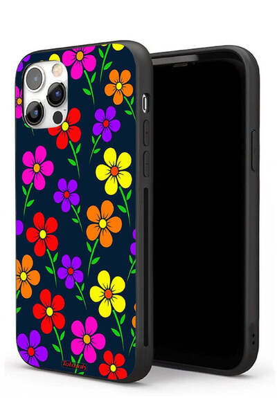 Tolwak غطاء حماية لجهاز Apple iPhone 11 Pro Max بنقشة زهور ملونة