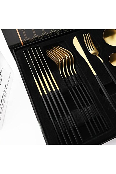 OEM Set of 24 Portuguese Cutlery packed in a Luxury Box with Magnet