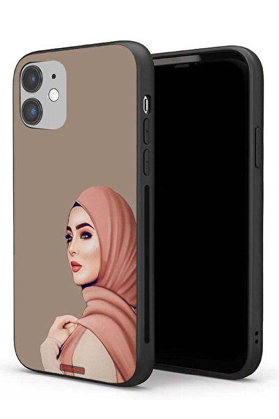Tolwak Apple iPhone 11 Protective Case Beautiful Hijab Girl