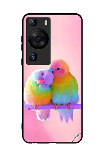 Covernex غطاء حماية لهاتف هواوي بي 60 - طيور لطيفة