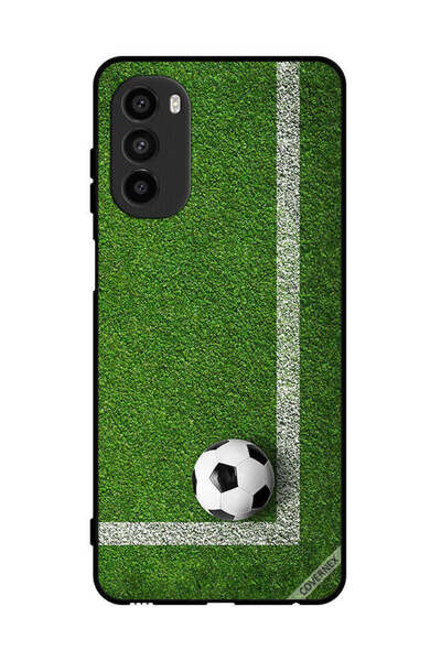 Covernex غطاء حماية لهاتف موتورولا موتو جي 52 - كرة قدم - في الزاوية