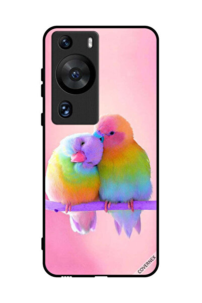 Covernex غطاء حماية لهاتف هواوي بي 60 برو - طيور لطيفة