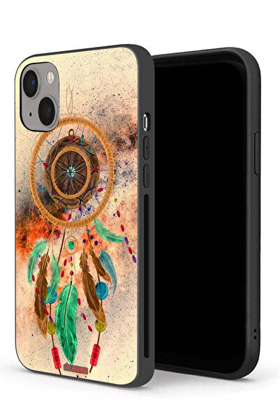 Tolwak جراب حماية لجهاز Apple iPhone 13 بتصميم ماندالا ريش معلق