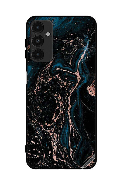 Covernex غطاء حماية لهاتف سامسونج جالاكسي A14 5G بنمط مزيج من الرخام واللون ا...