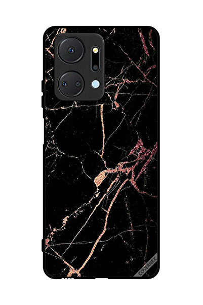 Covernex غطاء حماية لهاتف Honor X7a بنقشة رخامية متصدعة