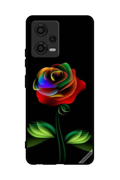 Covernex غطاء حماية لهاتف شاومي بوكو X5 - لون قوس قزح وردي