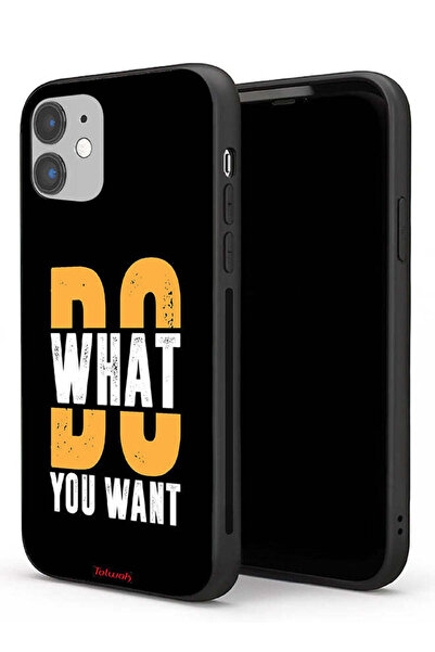 Tolwak جراب حماية لجهاز Apple iPhone 11 افعل ما تريد