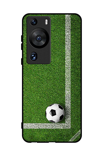 Covernex غطاء حماية لهاتف هواوي بي 60 برو - كرة قدم في الزاوية