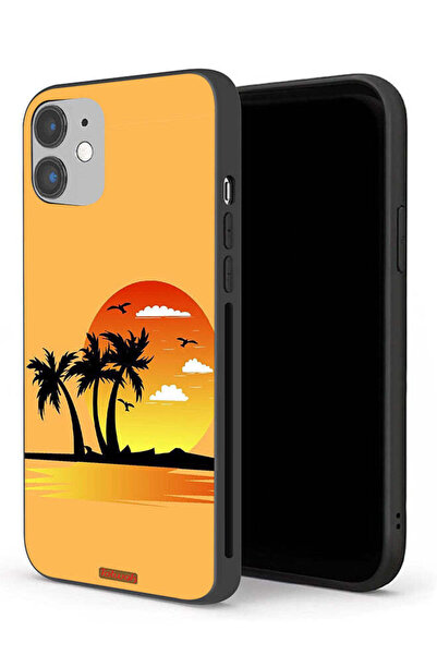 Tolwak جراب حماية لجهاز Apple iPhone 12 mini برسومات تجريدية