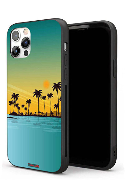 Tolwak Apple iPhone 11 Pro Max Protective Case Scenery Abstract Art