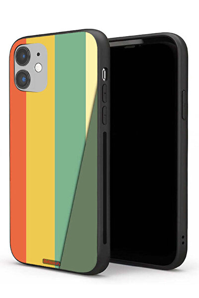 Tolwak Apple iPhone 11 Protective Case Simple Pattern
