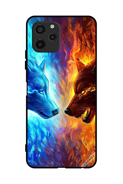 Covernex غطاء حماية لهاتف هواوي إنجوي 50z - ذئب الماء والنار