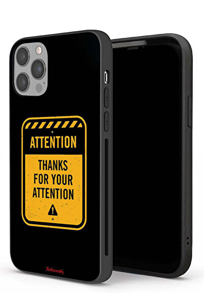 Tolwak جراب حماية لجهاز Apple iPhone 12 Pro Max شكرًا على الاهتمام