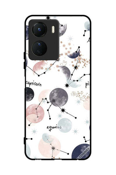 Covernex غطاء حماية لهاتف Vivo Y16 - فن رسم الكواكب