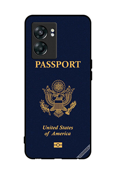 Covernex غطاء حماية لهاتف OnePlus Nord N300 بنمط جواز السفر الأمريكي