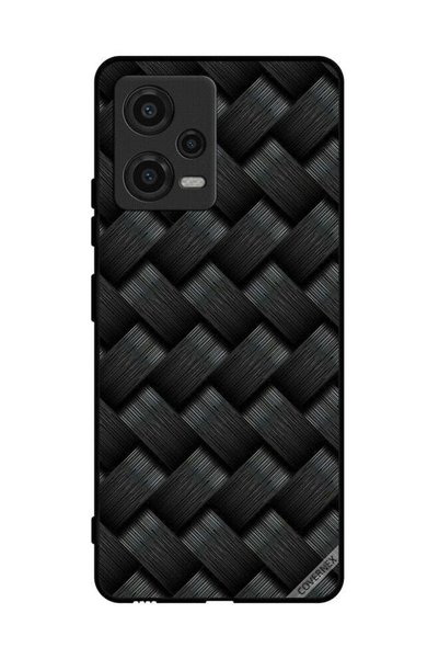 Covernex غطاء حماية لهاتف شاومي بوكو X5 بنمط خطوط داكنة