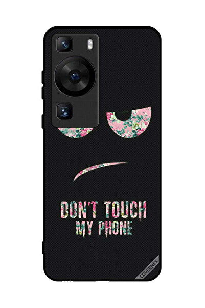Covernex Protective Case Cover For Huawei P60 Don't Touch My Phone Floral