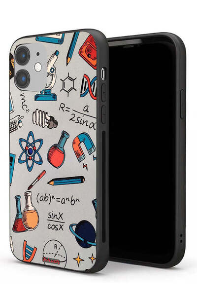 Tolwak Apple iPhone 11 Protective Case Science Tags