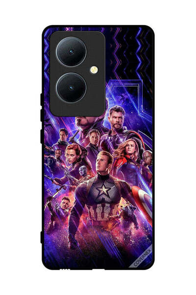 Covernex غطاء حماية لهاتف Vivo Y78+ 5G بخلفية Avengers Endgame