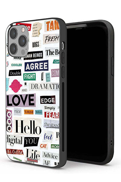 Tolwak ملصقات اقتباسات قصيرة لجراب حماية لجهاز Apple iPhone 12 Pro
