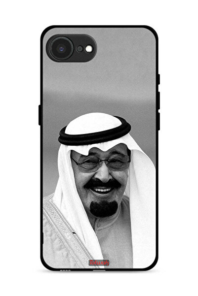Tolwak غطاء حماية لجهاز آيفون 16e من آبل، صورة الملك عبدالله مبتسماً