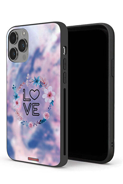Tolwak جراب حماية لجهاز Apple iPhone 14 Pro Max بتصميم خاتم زهور الحب
