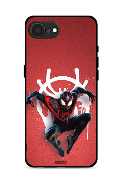 Tolwak غطاء حماية لجهاز Apple iPhone 16e بتصميم سبايدرمان
