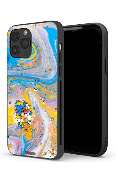 Tolwak غطاء حماية لجهاز Apple iPhone 13 Pro بتصميم جواهر تجريدية ملونة