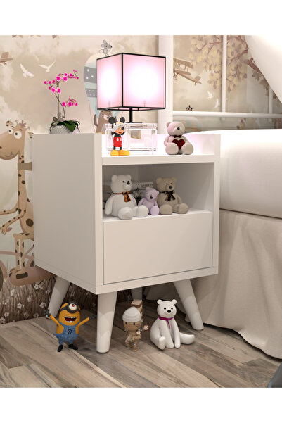 KONAK EV EŞYALARI Molto Komodin,MDF,Kurulum Gerekmez,Montajlı,MDF Komodin,Haz...