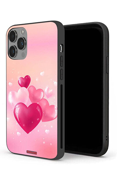 Tolwak جراب حماية لجهاز Apple iPhone 14 Pro بتصميم قلوب جميلة