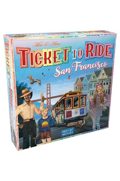 Asmodee Game - Ticket To Ride San Francisco, English