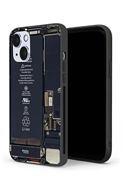 Tolwak نمط دائرة الهاتف في حافظة الحماية لهاتف Apple iPhone 14