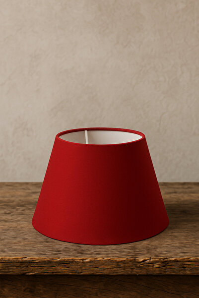 Abralight Bordo Abajur Başlığı 22cm