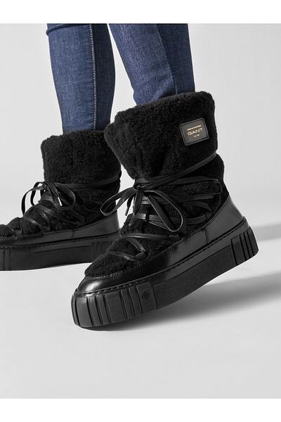Gant Ghete de zăpadă negre pentru femei GANT-27541370 SNOWMONT G00 BLACK