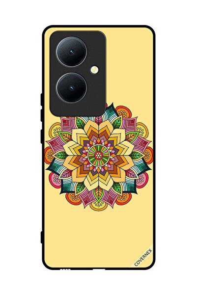 Covernex غطاء حماية لهاتف Vivo Y78 5G بنمط ماندالا دائري