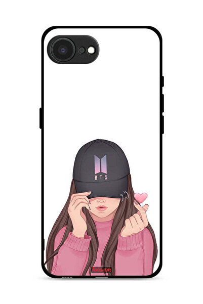 Tolwak غطاء حماية لجهاز Apple iPhone 16e - فتاة تصنع سناب شات