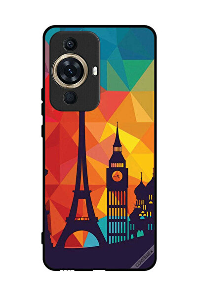 Covernex غطاء حماية لهاتف هواوي نوفا 11 ألترا بنمط باريس الملون