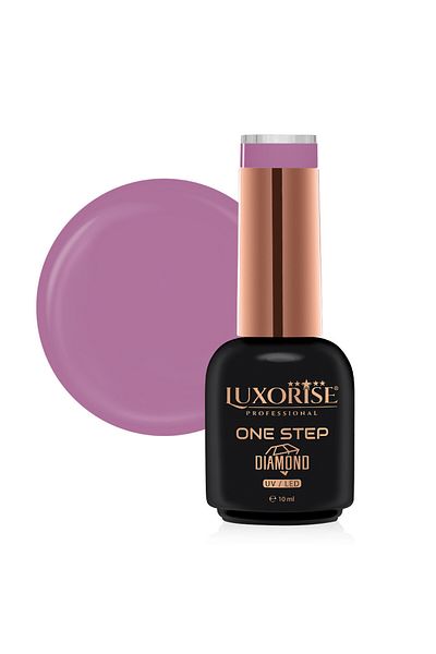 LUXORISE Oja semipermanentă One Step Diamond Lilac Kiss 10ml, LUXORISE