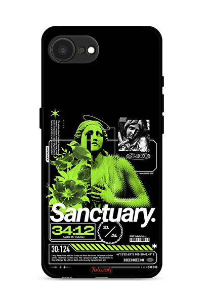 Tolwak غطاء حماية لجهاز Apple iPhone 16e من Sanctuary