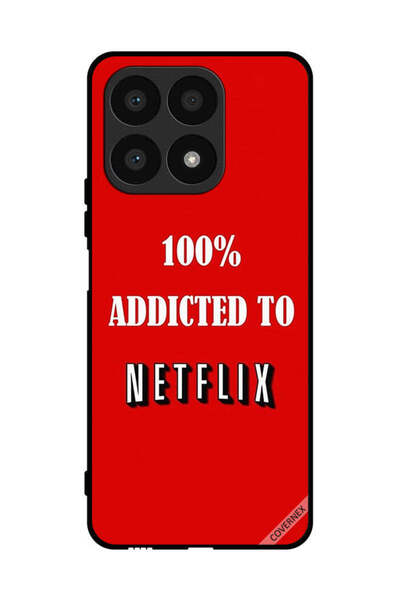 Covernex غطاء حماية لهاتف Honor X8a مدمن على Netflix بنسبة 100%