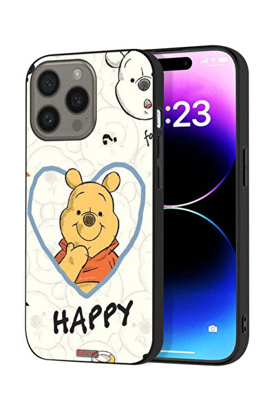 Tolwak غطاء حماية لجهاز Apple iPhone 15 Pro بتصميم دب باباي