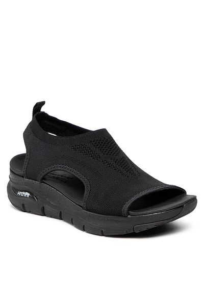 SKECHERS Women's Sandals Black SKECHERS-119236 BBK