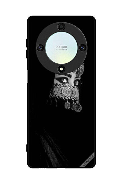 Covernex غطاء حماية لهاتف Honor X9a، فتاة ذات عيون جميلة ووجه مجوهرات