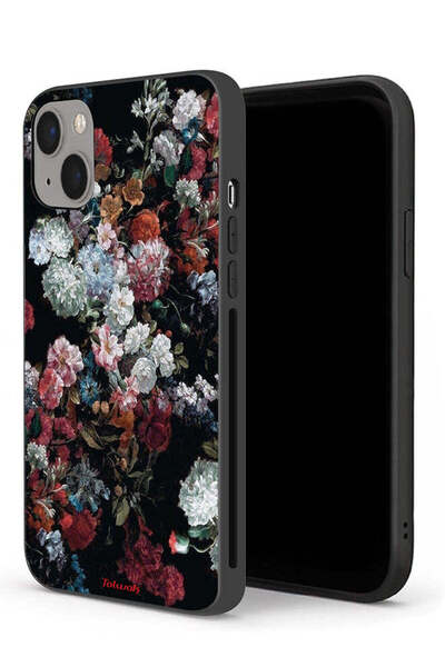 Tolwak جراب حماية لجهاز Apple iPhone 13 بنقشة ورود عتيقة