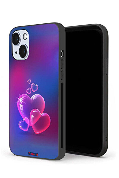 Tolwak غطاء حماية لجهاز Apple iPhone 14 Plus بتصميم قلوب مائية